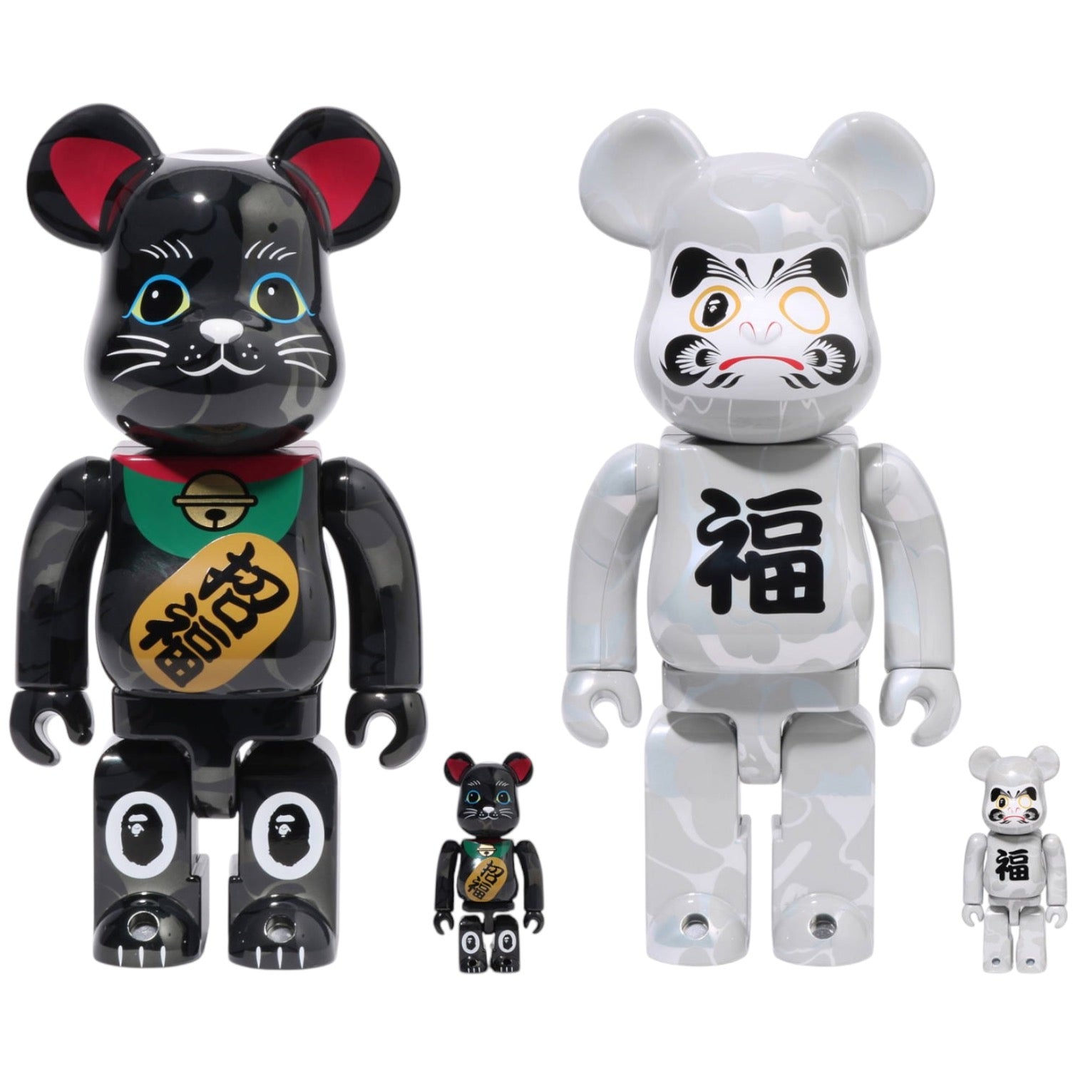 Bape Lucky BE@RBRICK 100% & 400% Set | CO JP Gallery – COJP Gallery