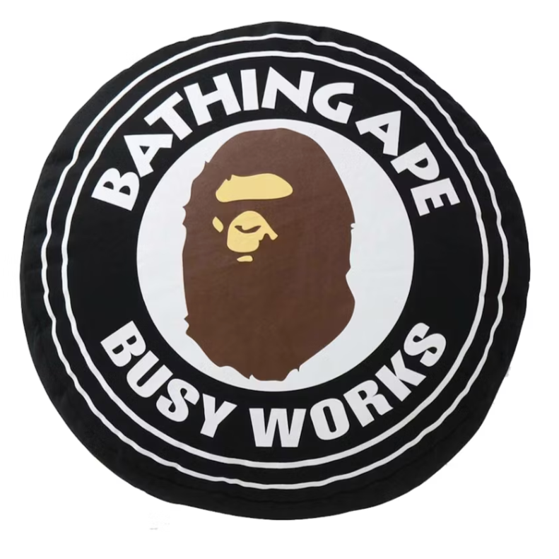 Bape BWS Busy Works Cushion Black