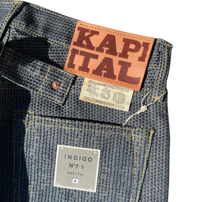 Kapital Century Denim 5P Monkey Cisco No. 7 Diamond Pattern