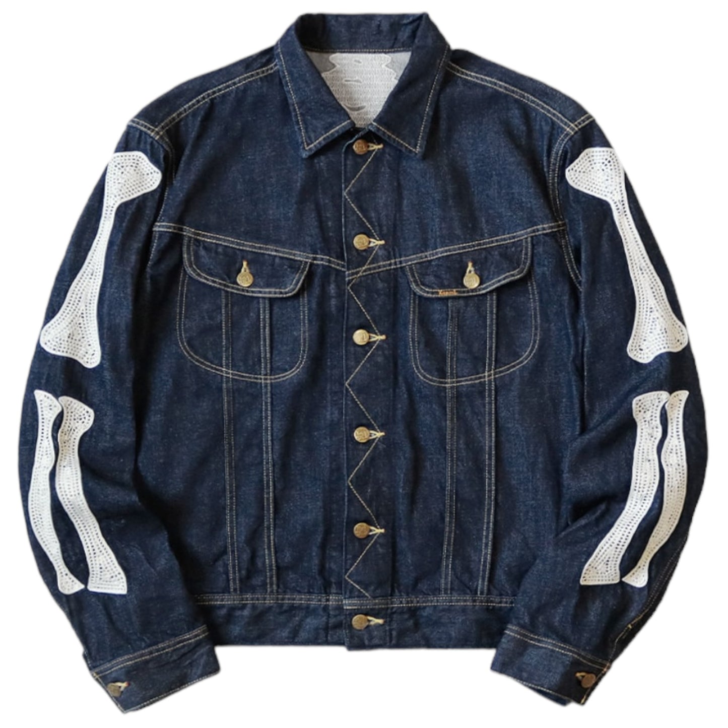 Kapital 11.5oz Denim Mexican Tuxedo Westerner Jacket