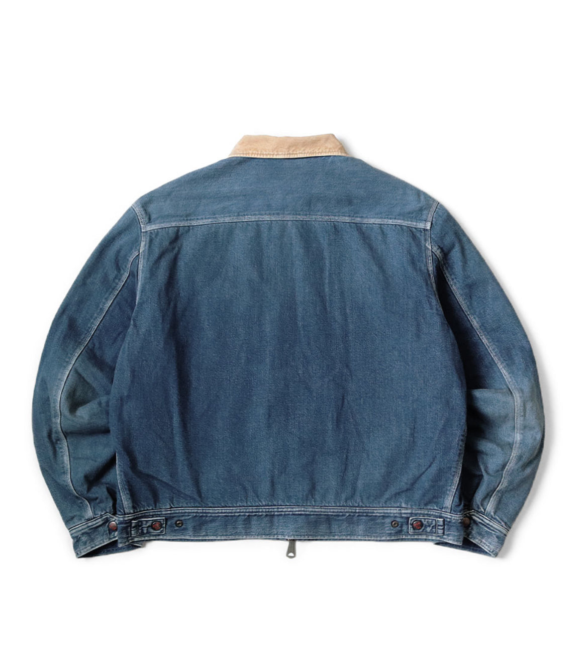 Kapital 11.5oz Denim Bone Reversible Work Jacket