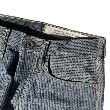 Kapital Century Denim 5P Monkey Cisco No. 7 Diamond Pattern