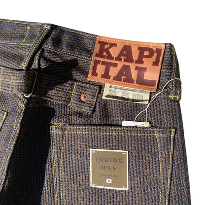 Kapital Century Denim 5P Monkey Cisco No. 5 Diamond Pattern