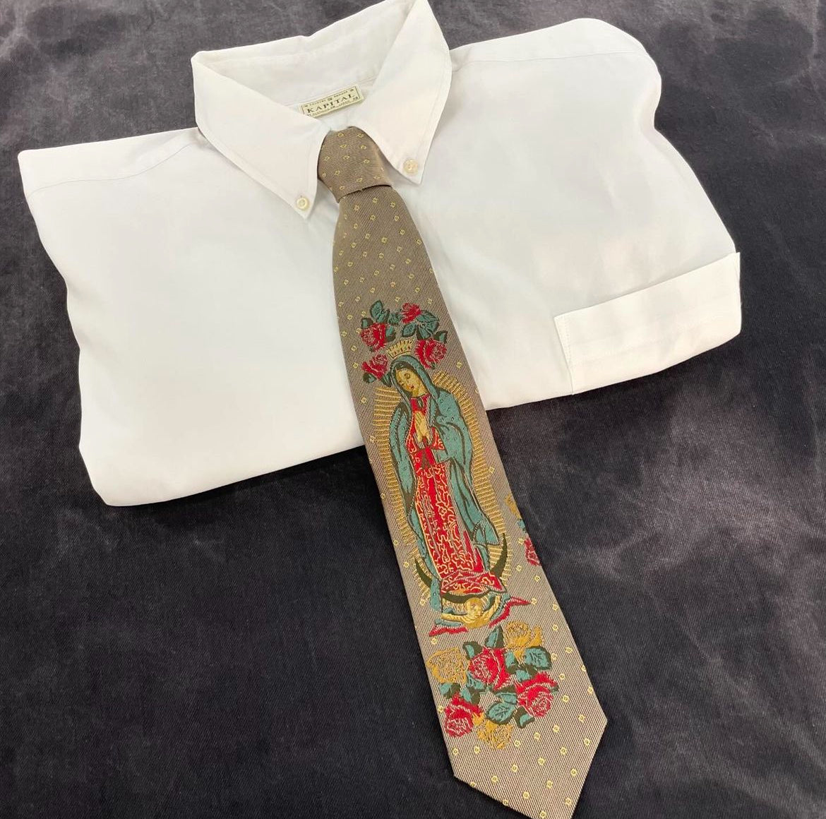 Kapital Silk Twill Maria Tie