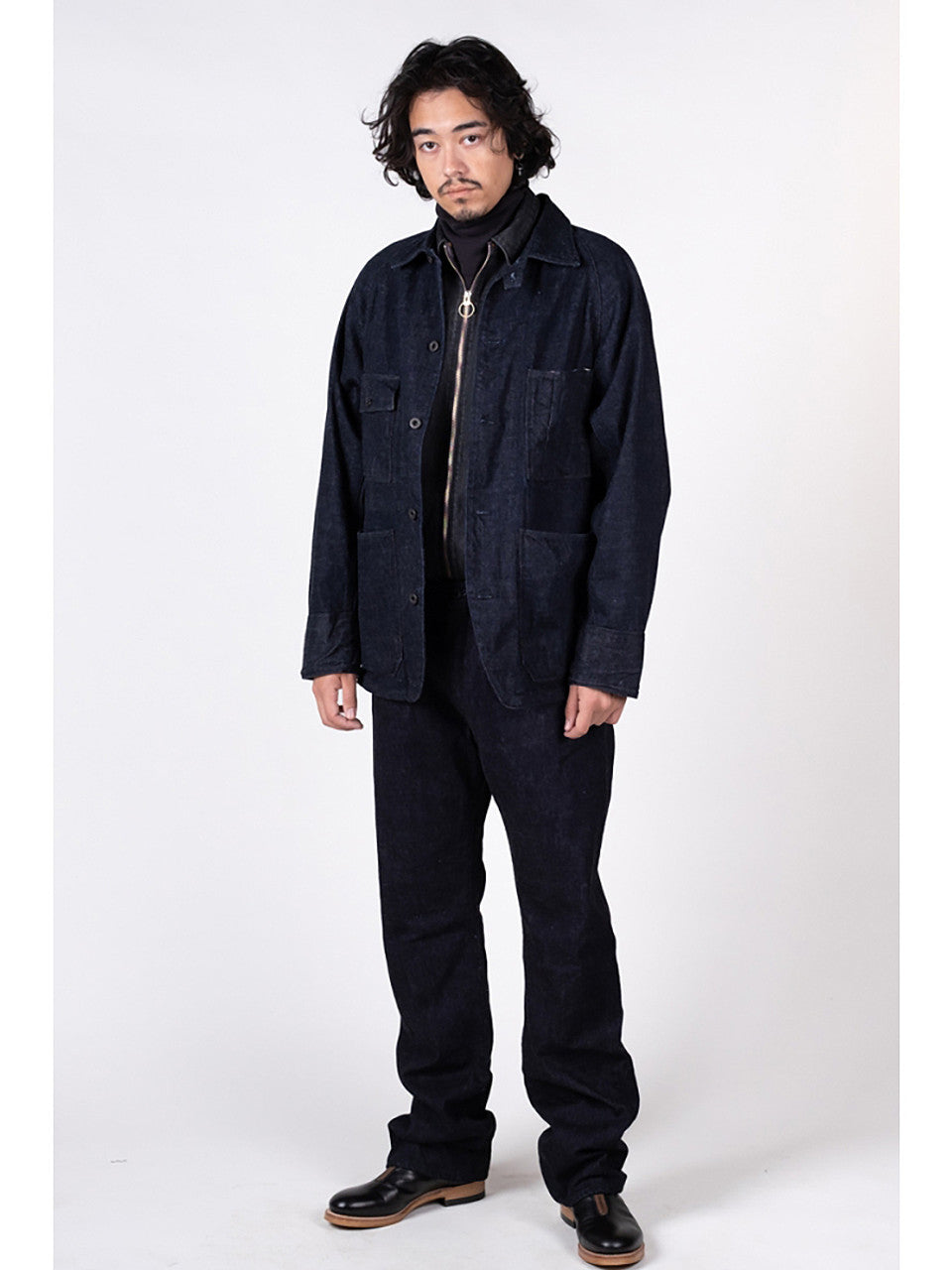 Kapital 14oz Denim 5P Monkey Cisco (Black Thread Version)