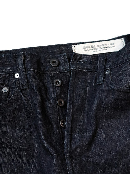 Kapital 14oz Denim 5P Monkey Cisco (Black Thread Version)