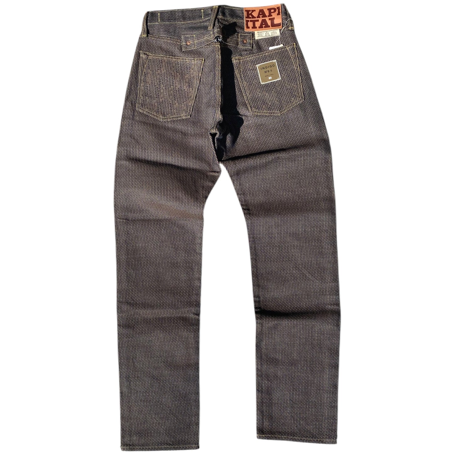 Kapital Century Denim 5P Monkey Cisco No. 5 Diamond Pattern