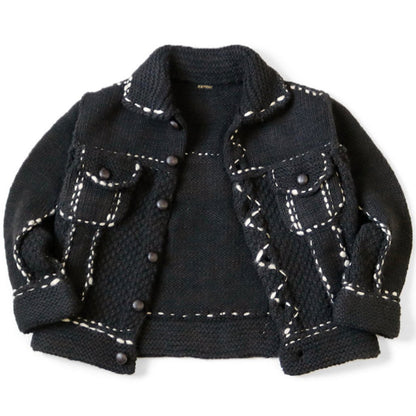 Kapital Cowichan Hand Knit Western Jacket