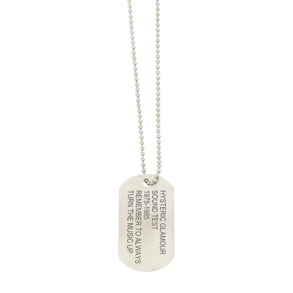 Hysteric Glamour Guitar Girl Ball Chain Necklace