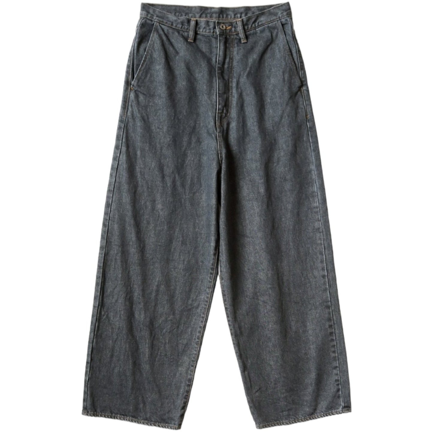 Kapital 14oz Black Denim Port Baggy Pants