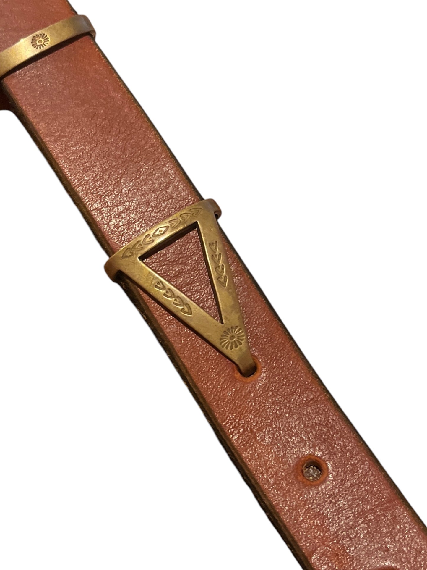 Kapital Leather Triangle Buckle Belt (2012)