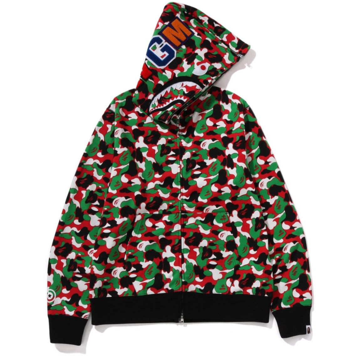 Bape Dubai Separate Shark Full Zip Hoodie