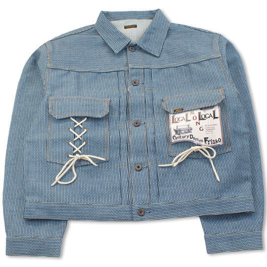 Kapital Century Denim No. 3+S Type 2 Lace Up Jacket