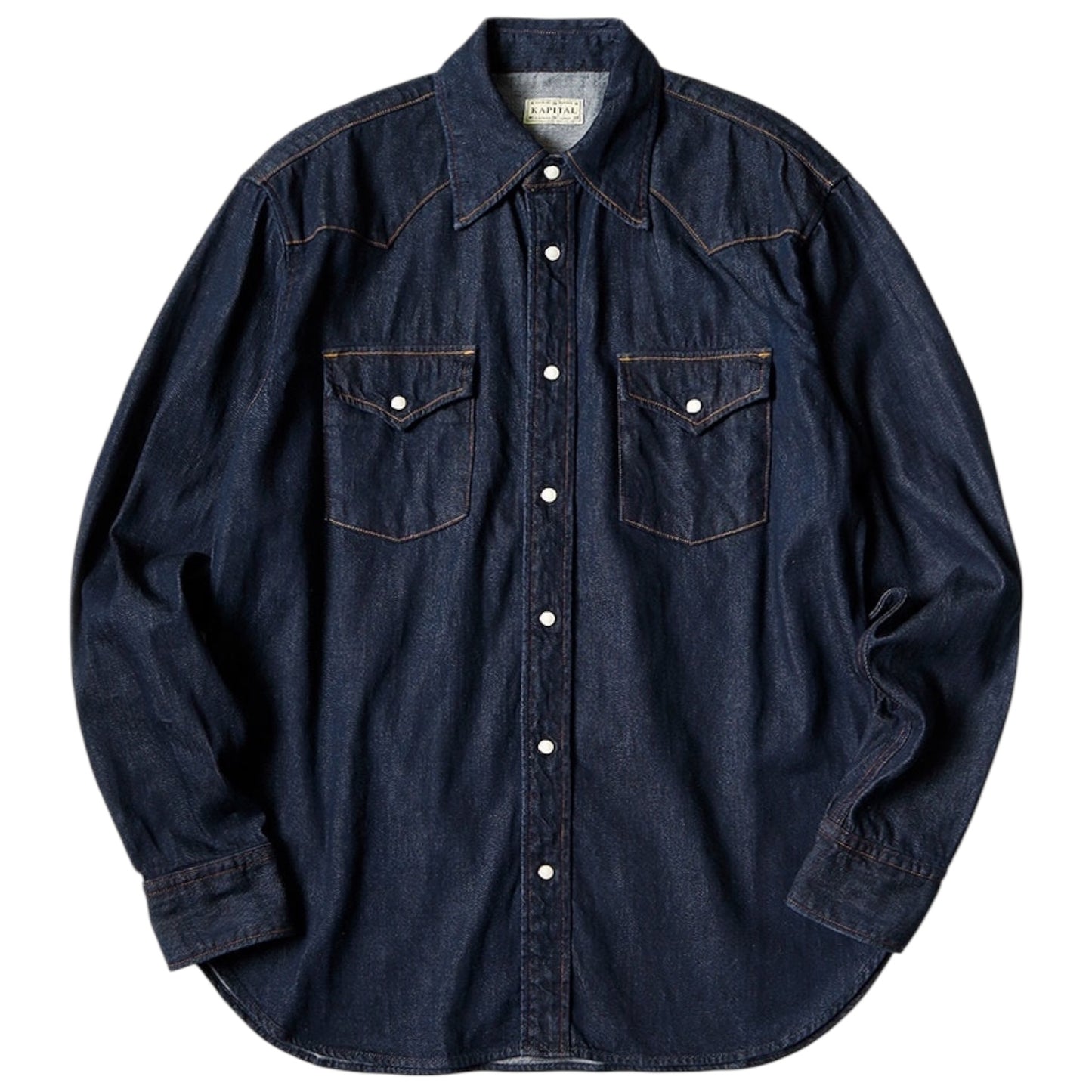 Kapital 8oz Denim Husky Western Shirt