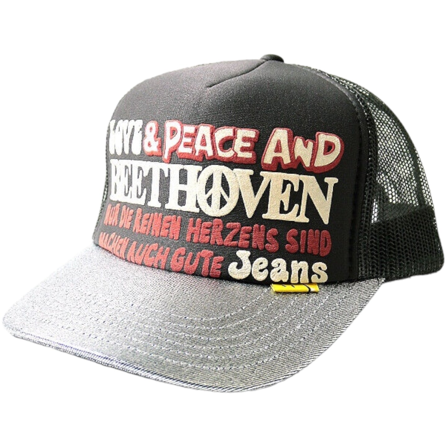 Kapital Love Peace & Beethoven Trucker Cap