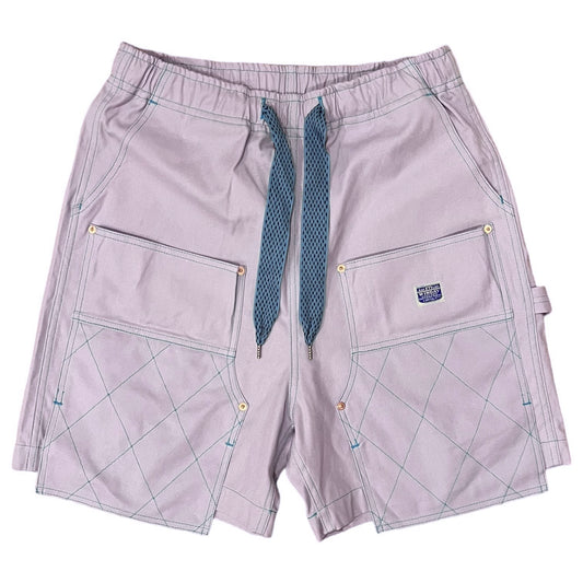 Kapital Light Canvas W Knee Easy Shorts