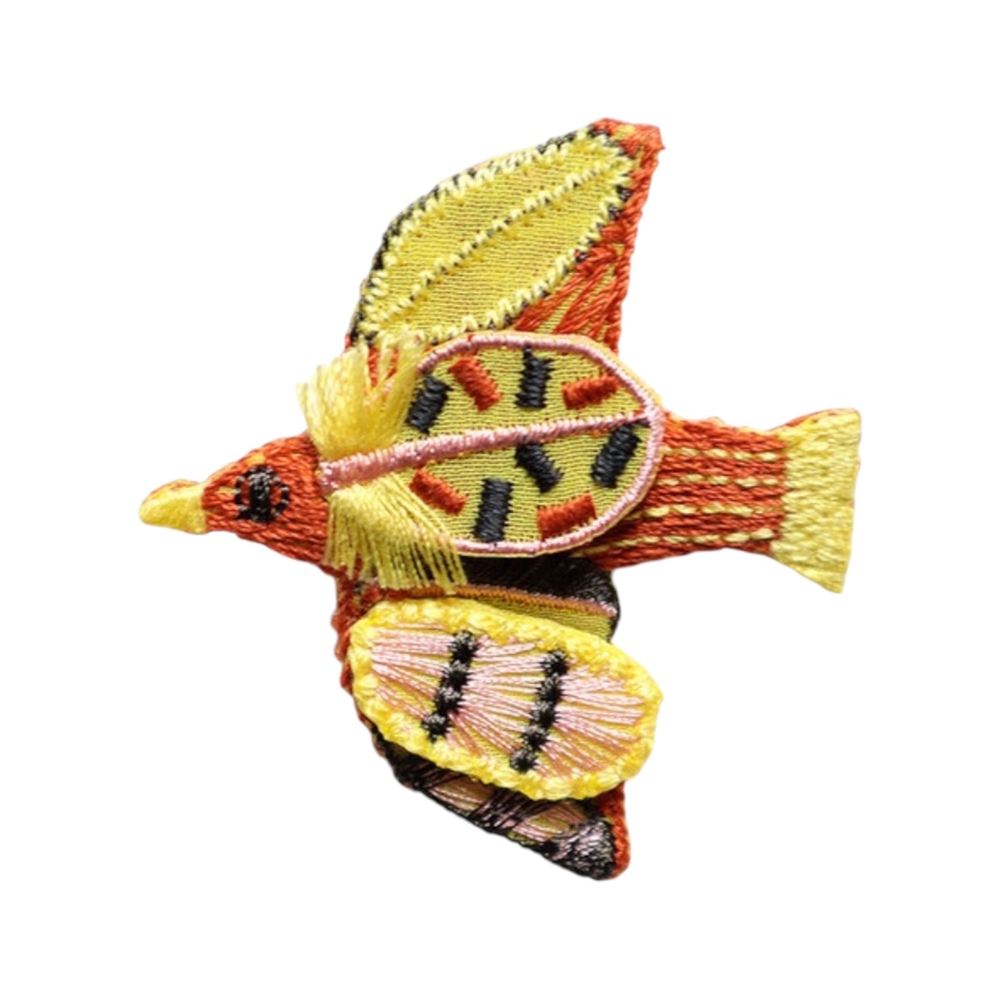 Kapital 3D Embroidery Sparrow Pin