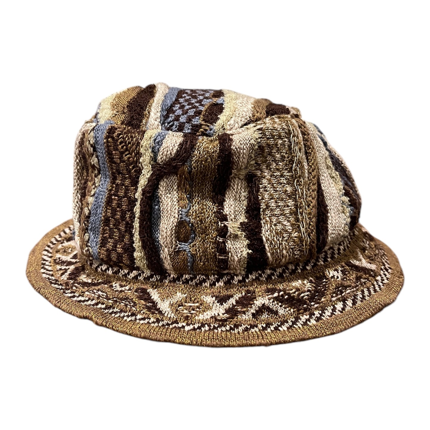 Kapital 7G Gaudy Knit Bucket Hat