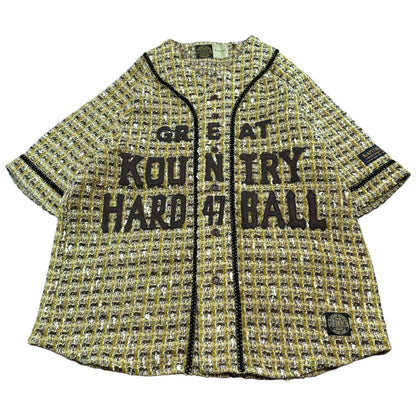 Kapital Fancy Tweed Great Kountry Baseball Shirt