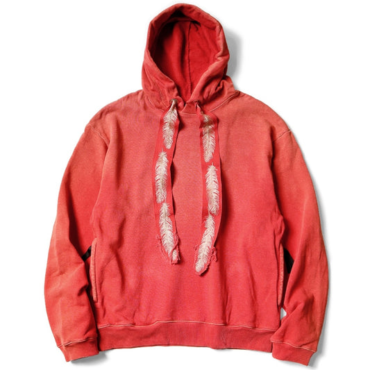 Kapital Fleece Feather Cord Hooded Sweatshirt