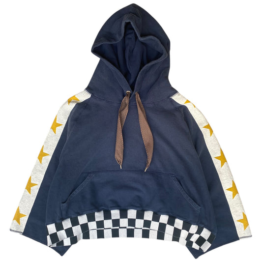 Kapital Fleece Star Racer Devil Hoodie