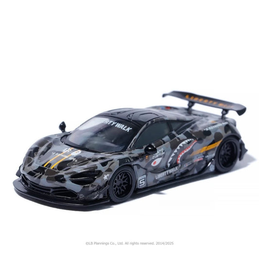 BAPE X LBWK Mini GT ABC CAMO McLaren 720S 1/64