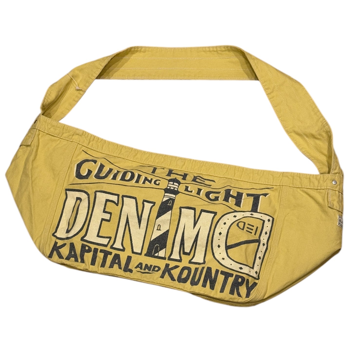 Kapital Canvas Newspaper Bag (Guiding Light Print)