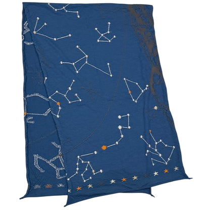 Kapital Felted Wool Constellation Scarf