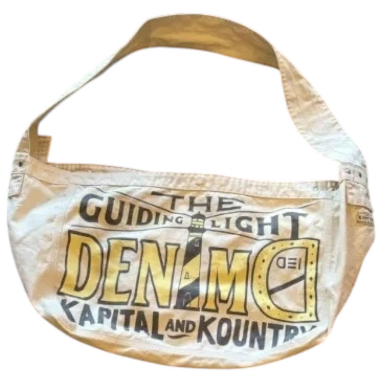 Kapital Canvas Newspaper Bag (Guiding Light Print)