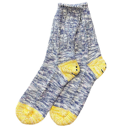 Kapital Ivy Rainbowy Smile Happy Heel Socks