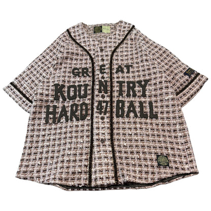 Kapital Fancy Tweed Great Kountry Baseball Shirt