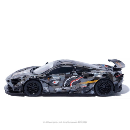 BAPE X LBWK Mini GT ABC CAMO McLaren 720S 1/64