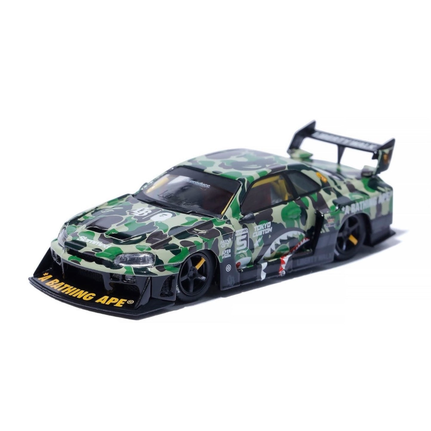 BAPE X LBWK NISSAN 1/64 4pcs Set