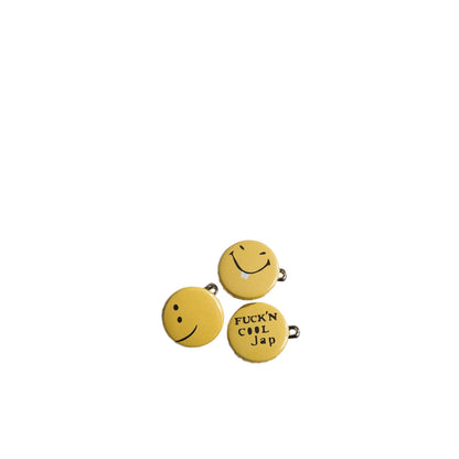 Kapital Rainbowy Smile Pins (Set Of 3)