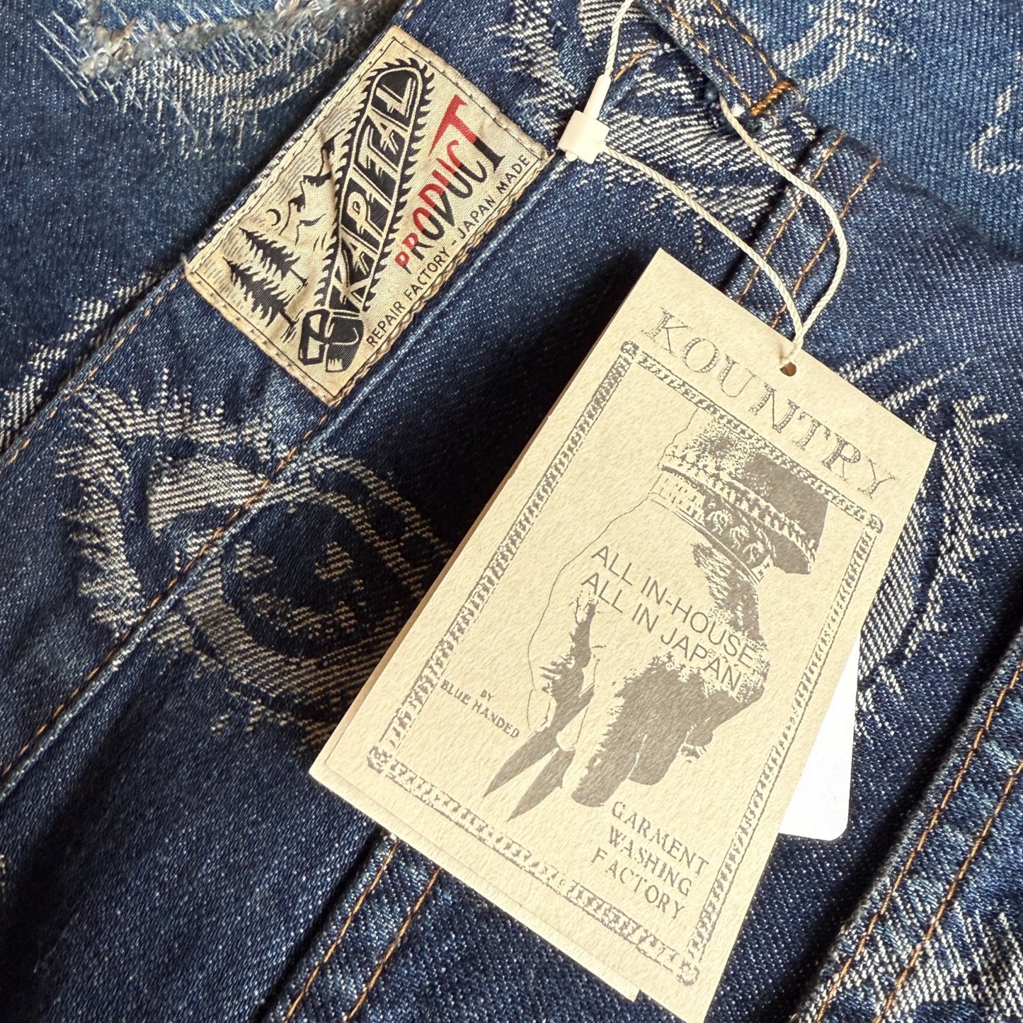 Kapital Speakeasy Denim 5P Okabellbo (Dixie Remake)