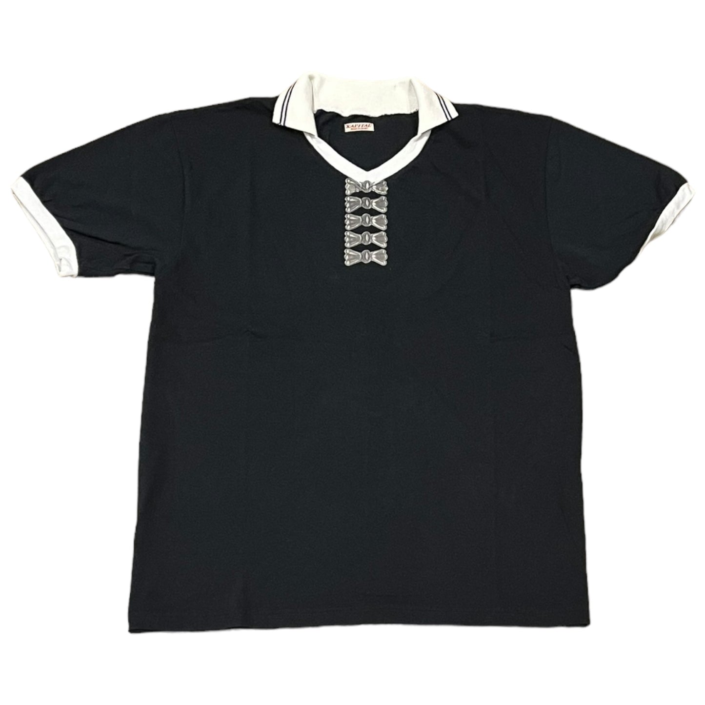 Kapital Butterfly Concho Polo Tee