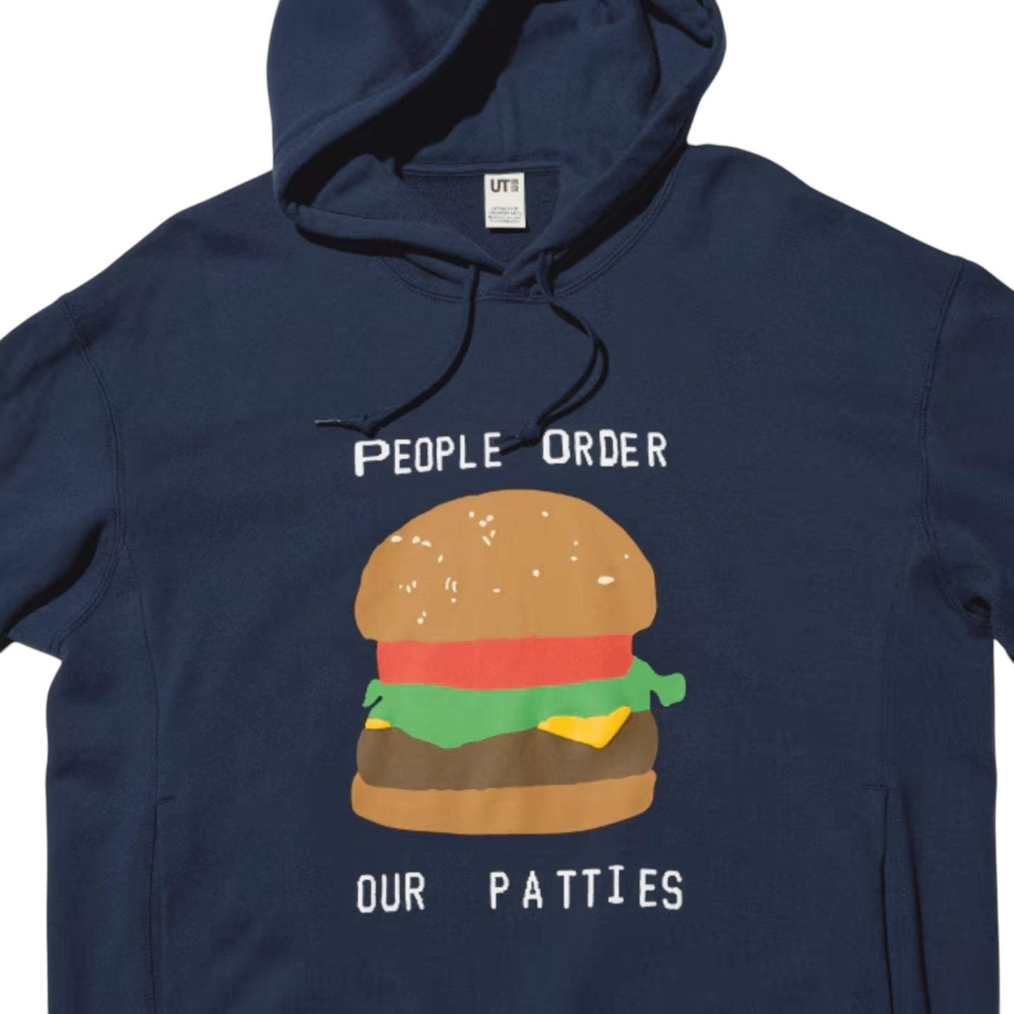 CPFM x SpongeBob x Uniqlo Krabby Patty Hoodie