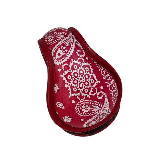 Kapital Leather Paisley Bandana Earmuffs