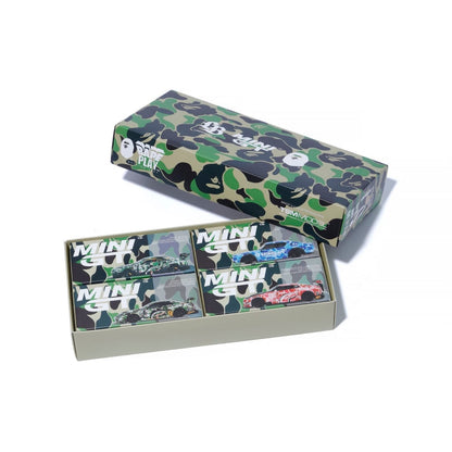 BAPE X LBWK NISSAN 1/64 4pcs Set