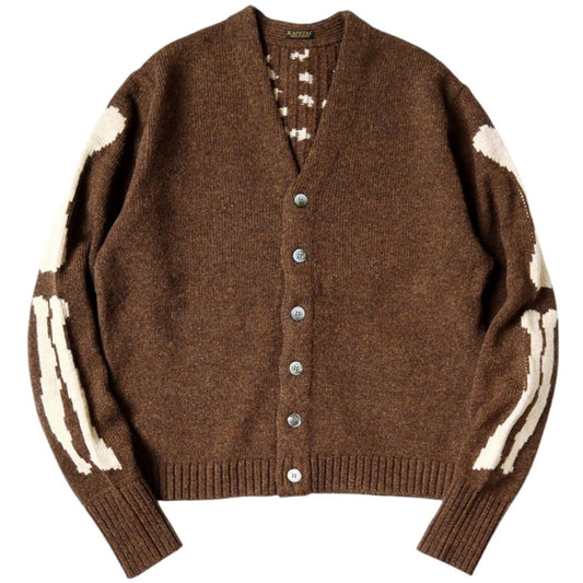 Kapital 5G Wool Bone Short Cardigan