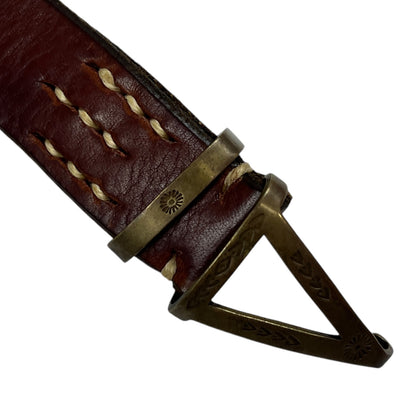 Kapital Leather Triangle Buckle Belt (2012)