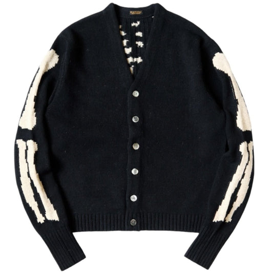 Kapital 5G Wool Bone Short Cardigan