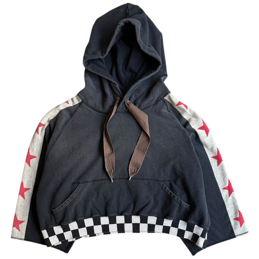 Kapital Fleece Star Racer Devil Hoodie