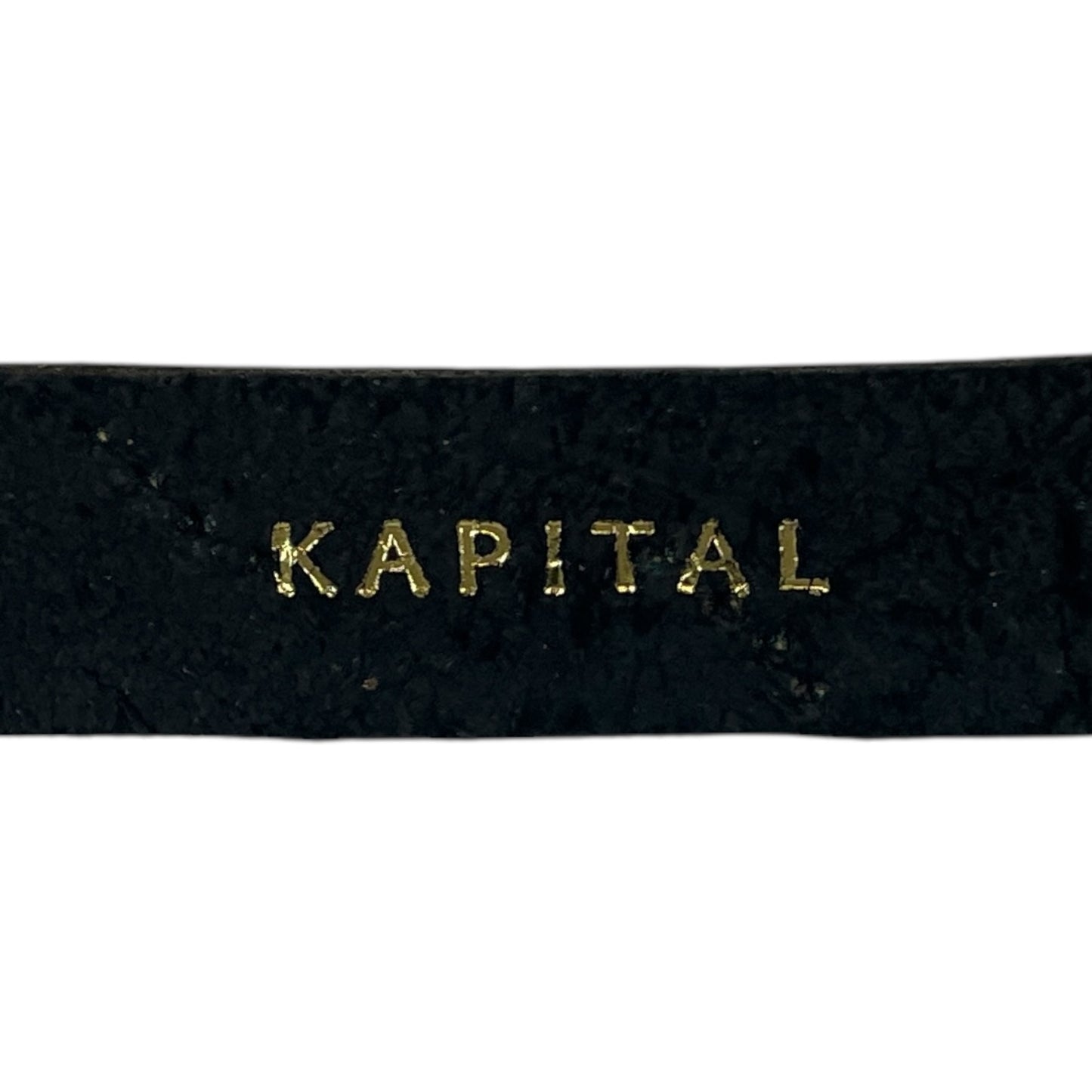 Kapital Aged Leather Studded Belt (2012)