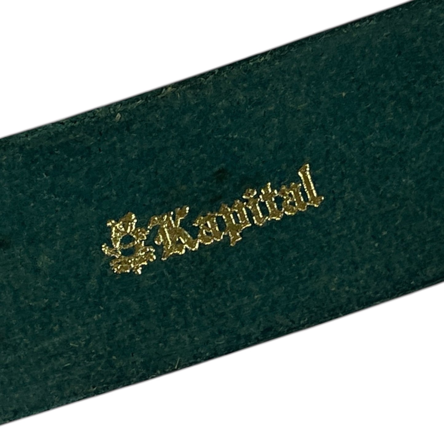 Kapital Aged Leather Ortega & Fish Belt (2012)