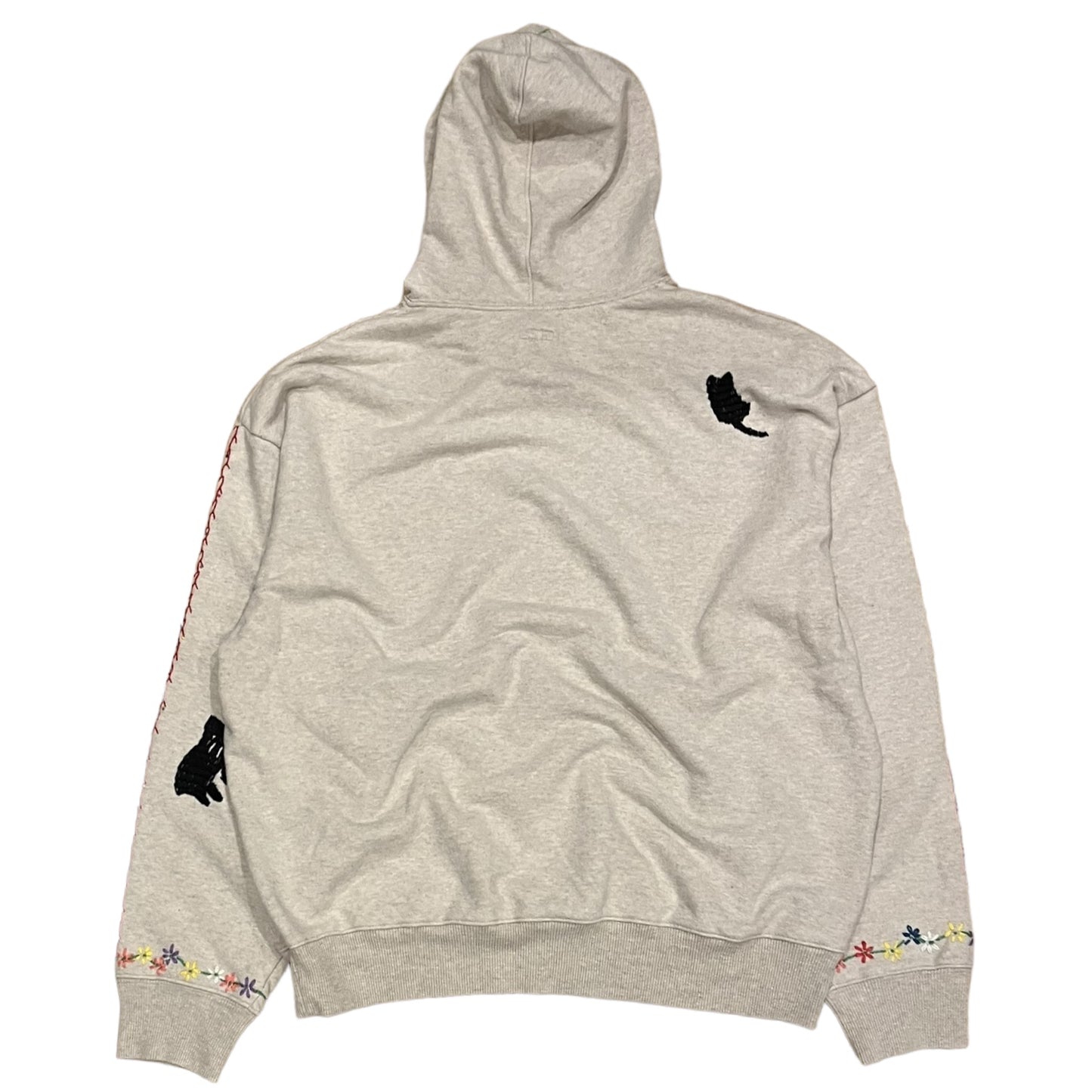 Kapital Cat Embroidery Pullover Hoodie