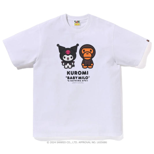 BAPE BABY MILO X KUROMI TEE