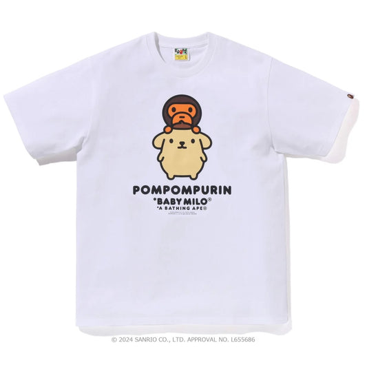 BAPE BABY MILO X POMPOMPURIN TEE