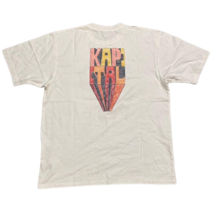 Kapital Tenjiku Crew T-Shirt (Analog Piano Man Print)