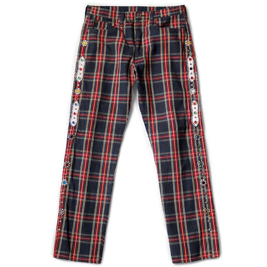 Kapital 11oz Tartan Check 5P Monkey CISCO (Studs Remake)